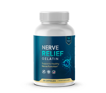 Nerve Relief Gelatin — 30 capsule bottle, dietary supplement